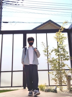 ゆうき𓈒𓂂𓏸さん(メンズ・165cm)の春コーディネート