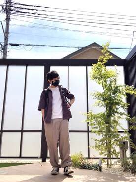 ゆうき𓈒𓂂𓏸さん(メンズ・165cm)の春コーディネート