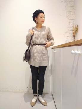 ayaさん（レディース・162cm）の秋コーディネート