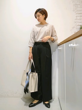 ayaさん（レディース・162cm）の冬コーディネート