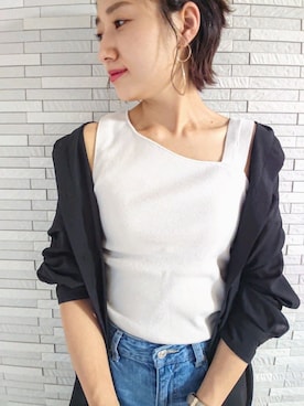 「アイテム（ワンピース/ドレス）」を使った、ayaさん（レディース・162cm・30代）の春コーディネート