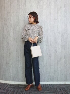 「甘辛mix」｜ayaさん（レディース・162cm）の夏コーディネート