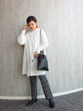 「ニットパンツ」｜ayaさん（レディース・161cm・30代）の秋コーディネート
