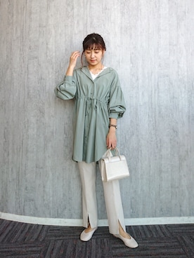 「アイテム（ハンドバッグ）」を使った、ayaさん（レディース・161cm・30代）の冬コーディネート