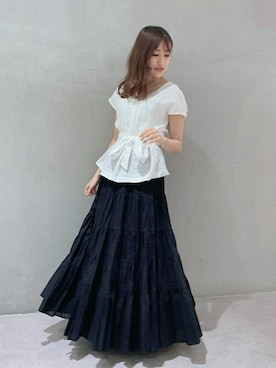 BABYLONE STAFFさん（レディース・160cm）の夏コーディネート