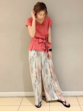 BABYLONE STAFFさん（レディース・166cm）の夏コーディネート