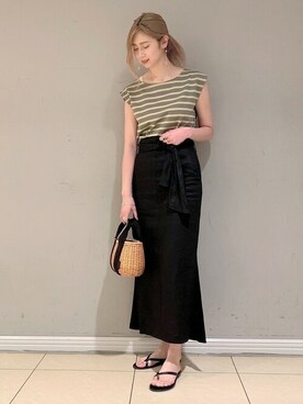 BABYLONE STAFFさん(レディース・166cm)の夏コーディネート
