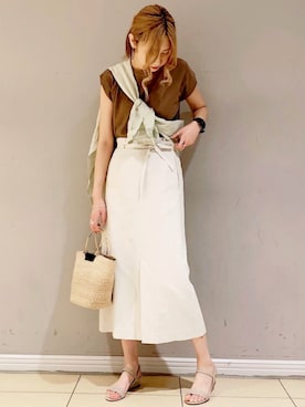 BABYLONE STAFFさん(レディース・166cm)の夏コーディネート