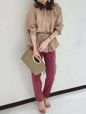 BABYLONE STAFFさん（レディース・163cm）の秋コーディネート