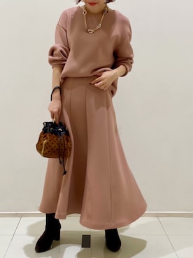 「BEVINI（べヴィニ）のアイテム」を使った、BABYLONE STAFFさん（レディース・153cm）の秋コーディネート