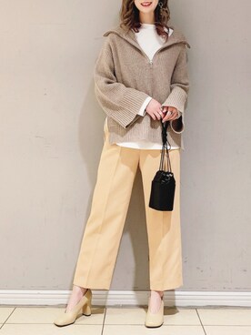 BABYLONE STAFFさん(レディース・166cm)の冬コーディネート