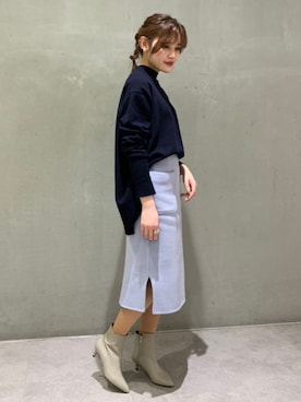 BABYLONE STAFFさん（レディース・158cm）の冬コーディネート