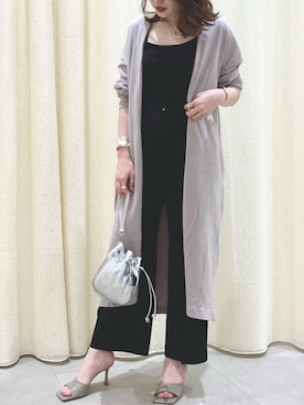 「BEVINI（べヴィニ）のアイテム」を使った、BABYLONE STAFFさん（レディース・158cm）の春コーディネート
