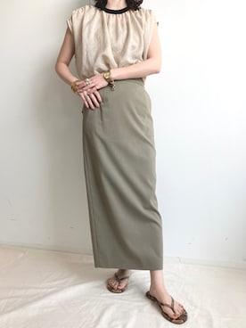 BABYLONE STAFFさん（レディース・158cm）の春コーディネート