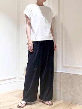 「ビーサンコーデ」｜BABYLONE STAFFさん（レディース・158cm）の春コーディネート