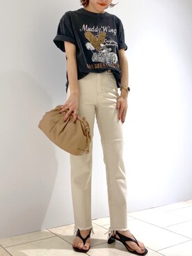 「GOOD SPEED（グッドスピード）のアイテム」を使った、BABYLONE STAFFさん（レディース・158cm）の夏コーディネート