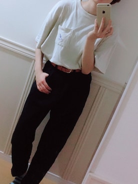 「THE CODE（ザ　コード）のアイテム」を使った、Akane⁑さん（レディース・159cm）の夏コーディネート