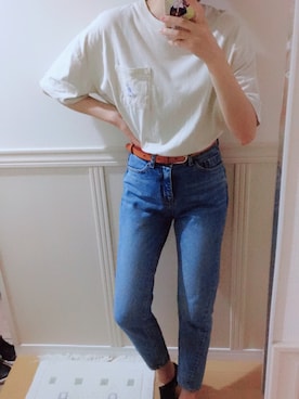 「THE CODE（ザ　コード）のアイテム」を使った、Akane⁑さん（レディース・159cm）の秋コーディネート