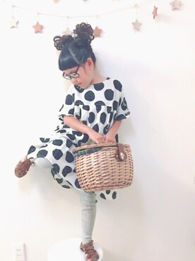 りちゅ♡♡さん（キッズ・110cm）の夏コーディネート