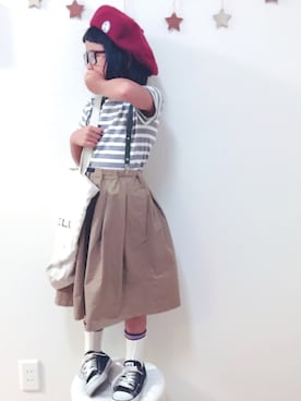 りちゅ♡♡さん(キッズ・110cm)の夏コーディネート