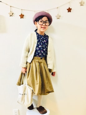 りちゅ♡♡さん(キッズ・110cm)の冬コーディネート