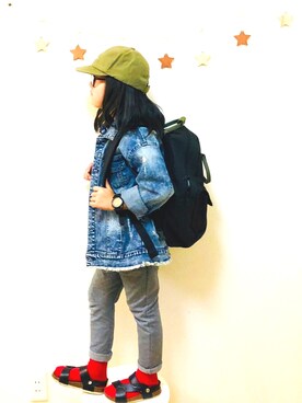 りちゅ♡♡さん(キッズ・110cm)の春コーディネート