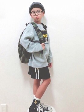 りちゅ♡♡さん（キッズ・120cm）の秋コーディネート