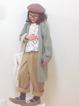 りちゅ♡♡さん(キッズ・120cm)の冬コーディネート