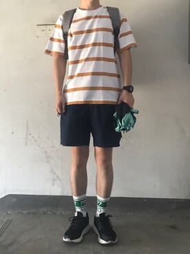 小朋友你是否有很多问号さんのコーディネート