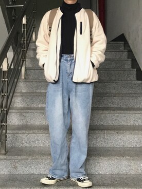 小朋友你是否有很多问号さんのコーディネート