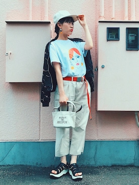 T Λ Eさん(レディース・158cm)の春コーディネート