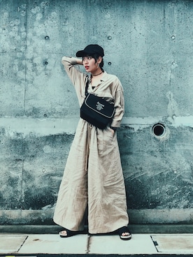 T Λ Eさん（レディース・158cm）の夏コーディネート