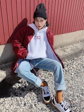 T Λ Eさん(レディース・158cm)の春コーディネート