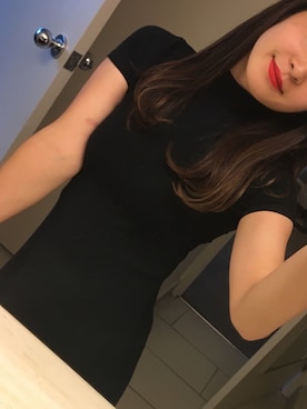 「lady」｜「アイテム（ワンピース/ドレス）」を使った、Kさん（レディース・157cm）の秋コーディネート