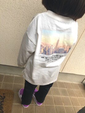 nonomomshimaiさん（キッズ・90cm）の冬コーディネート