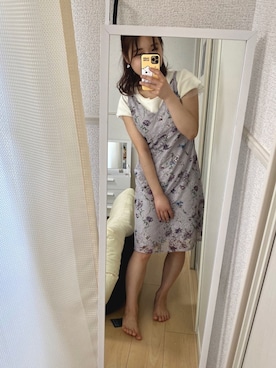 「Sister（シスター）のアイテム」を使った、‎みんとさん（レディース・148cm）の夏コーディネート