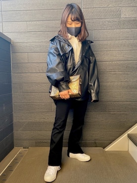 「GRAM（グラム）のアイテム」を使った、‎みんとさん（レディース・148cm）の冬コーディネート