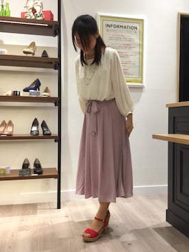 WA ららぽーと富士見さん(レディース・160cm)の夏コーディネート