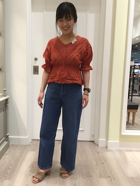 WA ららぽーと富士見さん(レディース・160cm)の夏コーディネート