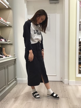 WA ららぽーと富士見さん（レディース・160cm）の夏コーディネート