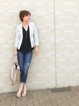 Ｌエルさん（レディース・162cm）の春コーディネート