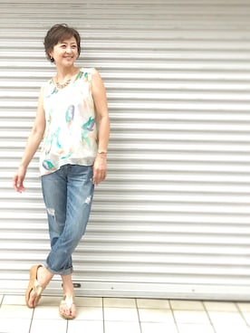 Ｌエルさん（レディース・161cm）の夏コーディネート