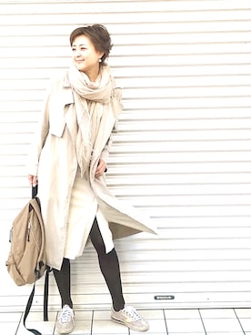 Lエルさん(レディース・161cm)の秋コーディネート