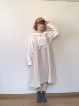「昔の服」｜belico*さん（レディース・146cm）の冬コーディネート