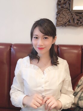 「nice claup」｜「アイテム（アクセサリー）」を使った、美咲さん（レディース・165cm）の冬コーディネート