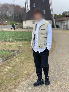 YuMiAさん（メンズ・180cm）の春コーディネート