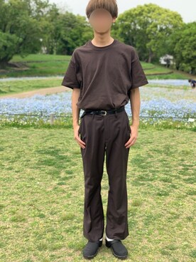 YuMiAさん（メンズ・180cm）の春コーディネート