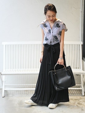 RIE TAKIさん（レディース・156cm）の夏コーディネート