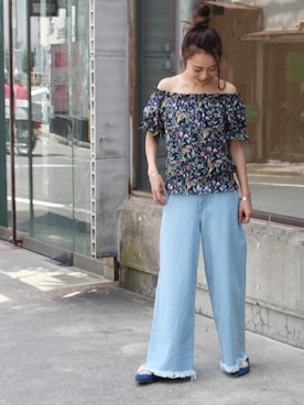 RIE TAKIさん（レディース・156cm）の夏コーディネート