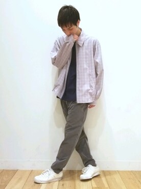 「ＧＷ」｜「アイテム（その他アウター）」を使った、SHOTAさん（メンズ・168cm）の春コーディネート